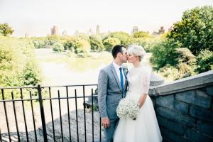 Emily and Lee’s Belvedere Castle Terrace Wedding Central Park E&L Belvedere Castle Wedding terrace