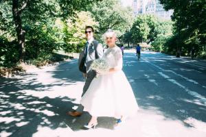 Emily and Lee’s Belvedere Castle Terrace Wedding Central Park E&L Wedding street