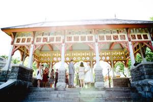 Emily and Lee’s Belvedere Castle Terrace Wedding Central Park E&L Belvedere Castle Wedding Ceremony