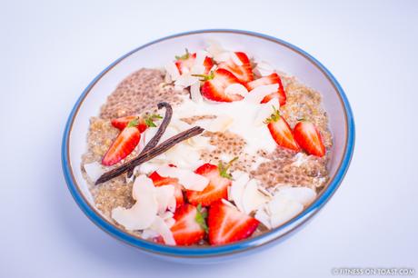 Fitness On Toast Faya Blog Girl Healthy Recipe Workout Nutrition Health Diet Breakfast Ideas Porridge Quinoa Chia Vanilla Strawberry Coconut Delicious Inspiration-3