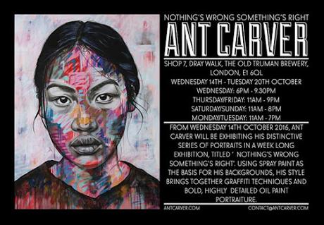 Ant Carver's London Exhibition at The Old Truman Brewery