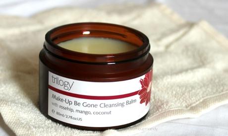 trilogy make up be gone cleansing balm