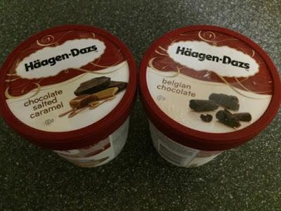 Today's Review: Häagen-Dazs Belgian Chocolate & Chocolate Salted Caramel Today's Review: Häagen-Dazs Belgian Chocolate & Chocolate Salted Caramel