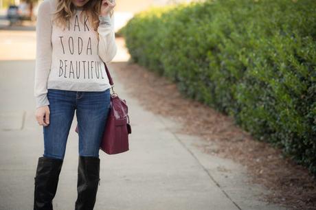 casual chic fall outfit. 