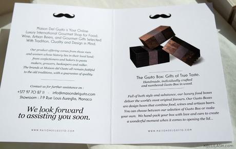Maison del Gusto • The Gusto Box (Lifestyle Post) Maison del Gusto • The Gusto Box (Lifestyle Post)