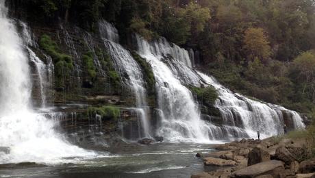 Twin Falls waterfall