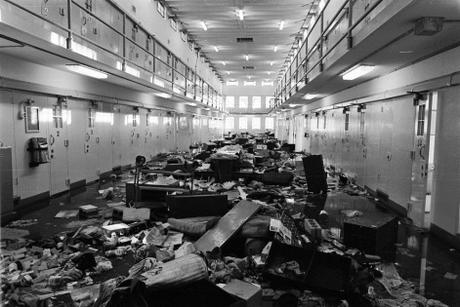 1980 prison riot, Santa Fe, NM. New Mexico Penitentiary.