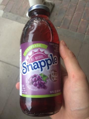 Today's Review: Grapeade Snapple Today's Review: Grapeade Snapple