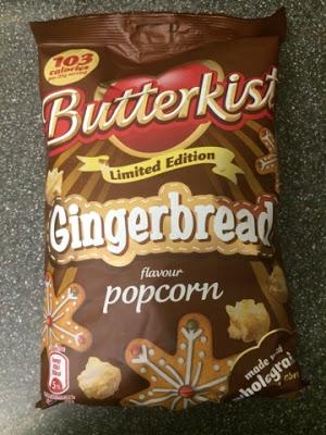 Today's Review: Butterkist Gingerbread Popcorn Today's Review: Butterkist Gingerbread Popcorn