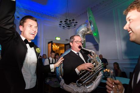 Leeds Club Wedding Photography New York Brass Band Party