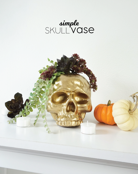 Skull Vase DIY | Francois et Moi