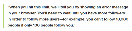 Twitter Increases Follow Limit From 2,000 to 5,000 Accounts Twitter Increases Follow Limit From 2,000 to 5,000 Accounts