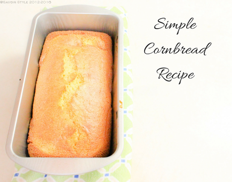 Simple Cornbread Recipe