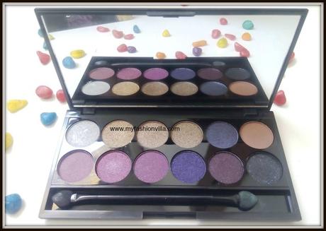 Sleek Eyeshadow Palette Swatches and Review