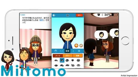 Miitomo is first smartphone game from Nintendo