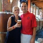 Laurie & Bob Brandt of Red Car Brewing. 