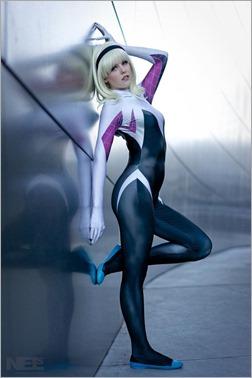 Maid of Might as Spider Gwen (Photo by Nelsphotos) Maid of Might as Spider Gwen (Photo by Nelsphotos)