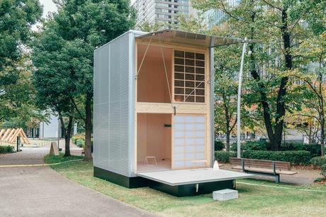 Muji Hut prefab home designed by Konstantin Grcic, 2015.