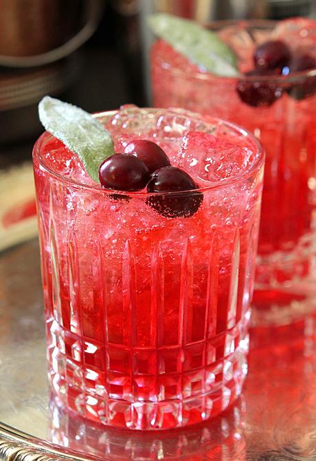 Cranberry Sage Cocktail from Seasons 52