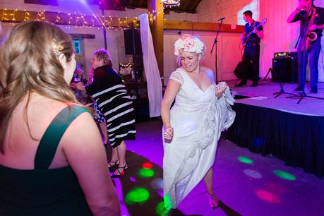 Wedding Photography York quirky bride party East Riddlesden Hall