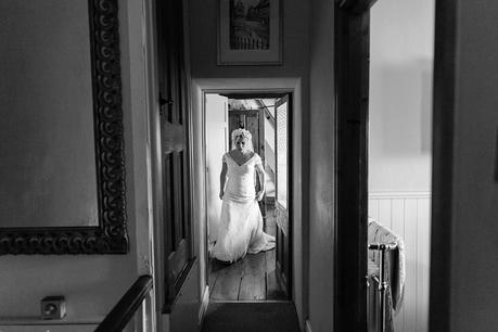 Wedding Photography York Bride preparation in country farmhouse