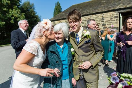 Wedding Photography York quirky bride east riddlesden hall candids