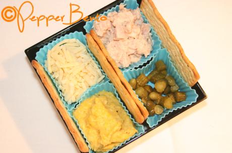 Crispbread Dip Bento Lunch Box T