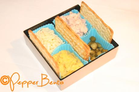 Crispbread Dip Bento Lunch Box