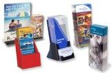 Plastic fabrication-brochure holders and display stands