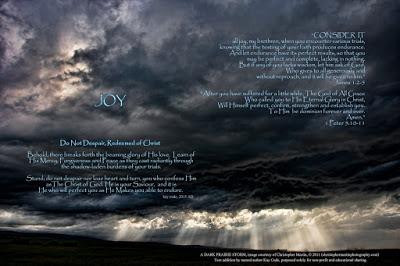 Scripture photo with poetry by Kay Cude