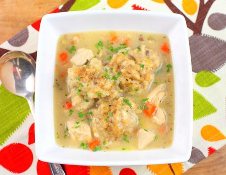 Turkey and Dumpling Soup for #SundaySupper Turkey and Dumpling Soup