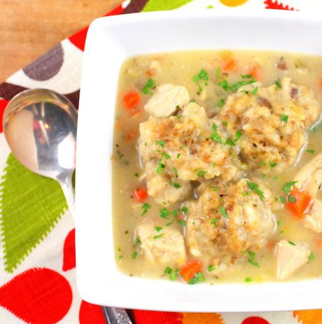 Turkey and Dumpling Soup for #SundaySupper Turkey and Dumpling Soup