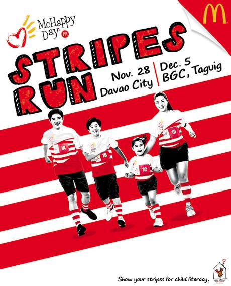 McHappy Day Stripes Run 2015: Run for a Cause with the Whole Family in Davao and Metro Manila McHappy Day Stripes Run 2015: Run for a Cause with the Whole Family in Davao and Metro Manila