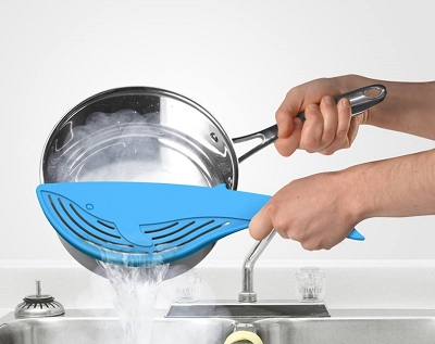 blue whale strainer