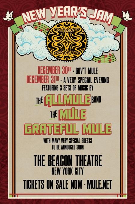 Gov't Mule: The New Year’s Jam @ The Beacon Theatre in NYC