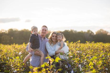 Fall family photos. Fall family photos in a navy and white color palette-The Samantha Show