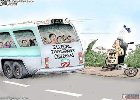 8 Syrians caught sneaking across U.S.-Mexico border. Obama threatens to veto refugee-vetting bill Obama favors illegals over vets