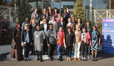 Participants at the ITCILO training in Turin.