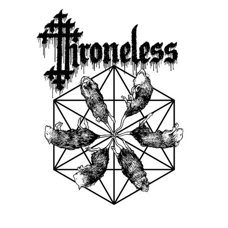 Swedish mega-doom trio THRONELESS premiere their debut album on Music&Riots Magazine!