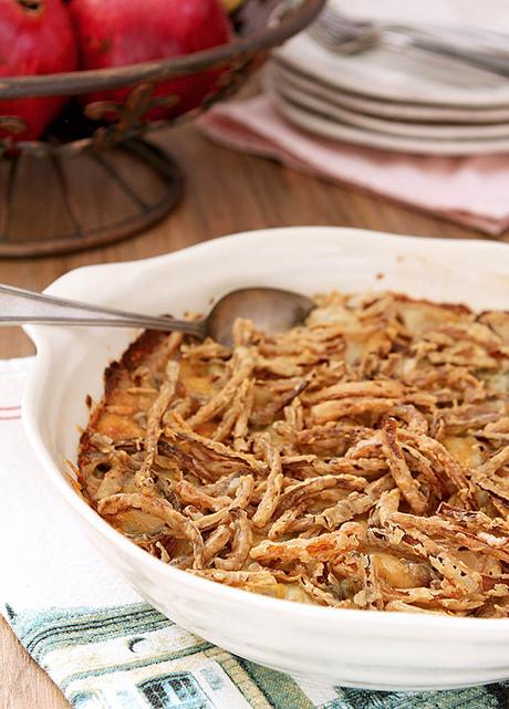 Old Fashioned Green Bean Casserole from Scratch