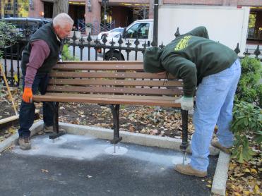 The Public Garden Just Got Benched