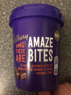 Today's Review: Cadbury Chocolate Orange Amaze Bites