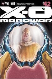 X-O Manowar #42 Cover - Barrionuevo Variant