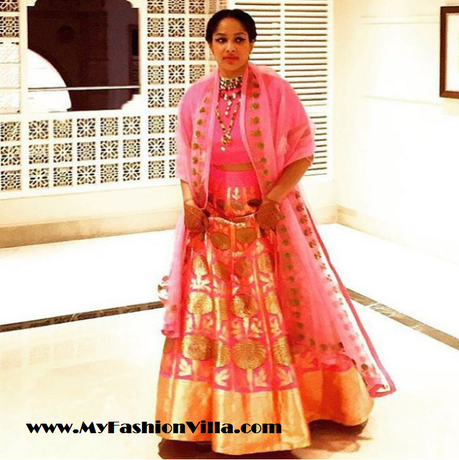 Masaba Gupta on Her Sangeet & Her Lehenga Wearing Raw Mango