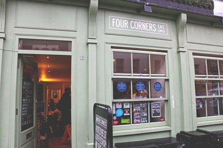 Eating in London: Four Corners Cafe four corners cafe