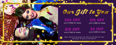 ColourPop Black Friday Sale Starts NOW!! ColourPop Black Friday Sale Starts NOW!!
