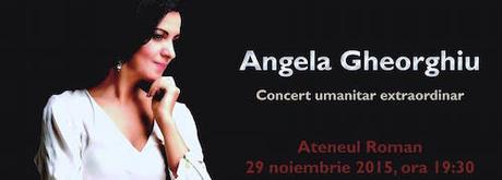 Benefit concert in Bucharest, November 29