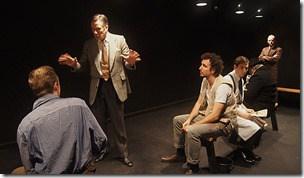 David Giannini, Jim Morley, Matt Browning, Zach De Nardi, Tom Lally and Tim Parker star in Redtwist Theatre's Review: Incident at Vichy (Redtwist Theatre)