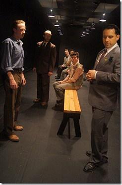 David Giannini, Tim Parker, Justin Burns, Jim Morley, Justin Burns and Jeremy Trager star in Redtwist Theatre's Review: Incident at Vichy (Redtwist Theatre)