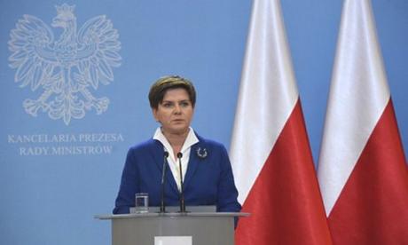 Poland is third EU country to say no to “refugees” New Polish PM Beata Szydlo